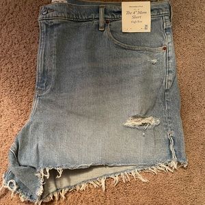 NWT Abercrombie mom shorts